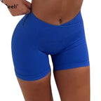 Seamless Waist Athletic Shorts