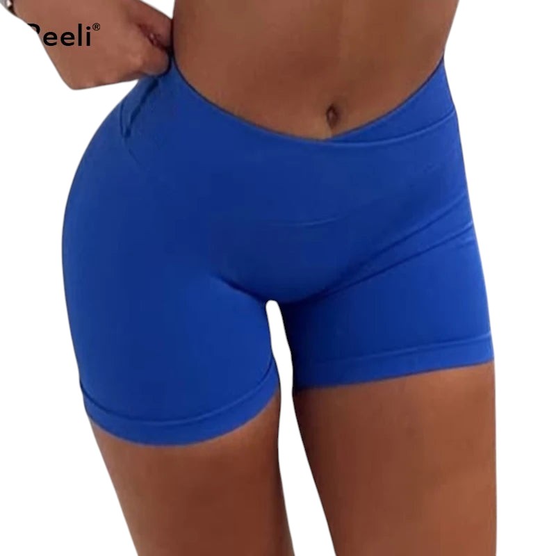 Seamless Waist Athletic Shorts