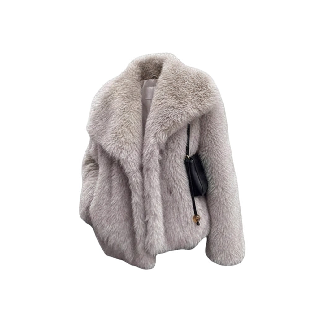 Comfort Plush Faux Jacket