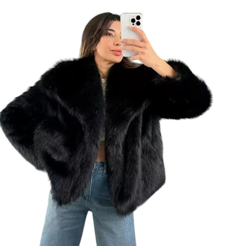 Comfort Plush Faux Jacket