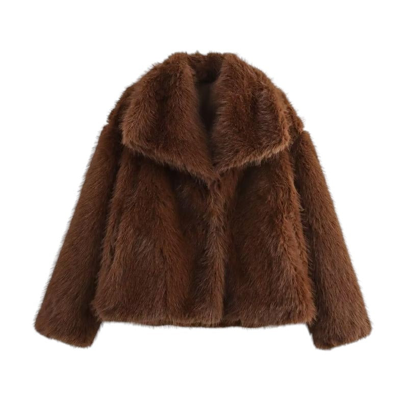 Comfort Plush Faux Jacket