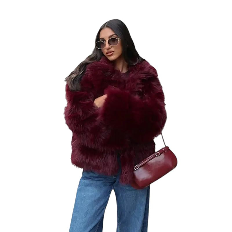 Comfort Plush Faux Jacket