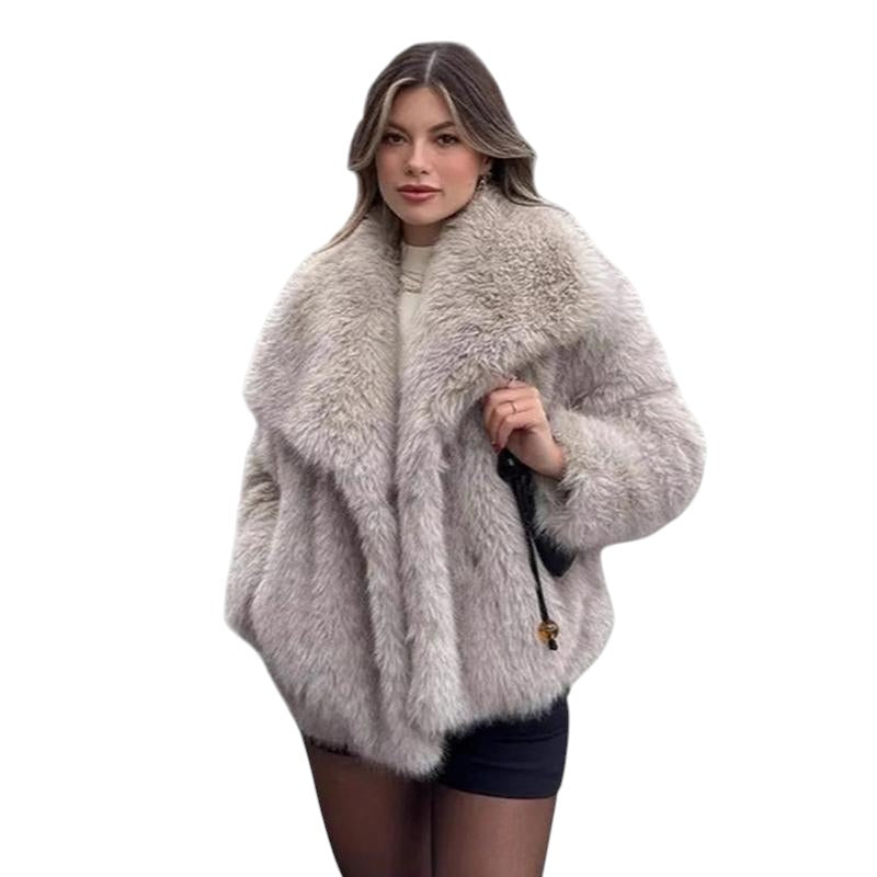 Comfort Plush Faux Jacket