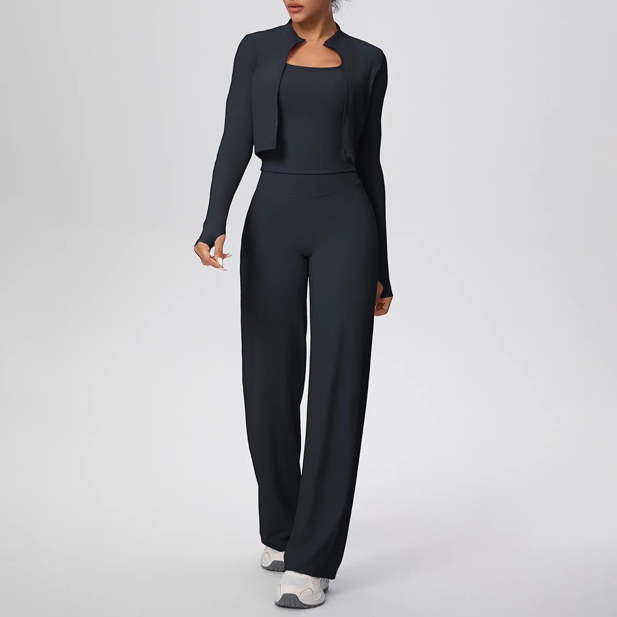Three Piece Athletic Black