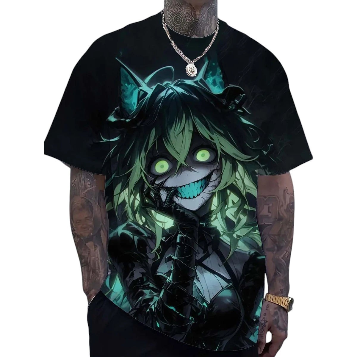 Anime Character Graphic T Shirt TX112233