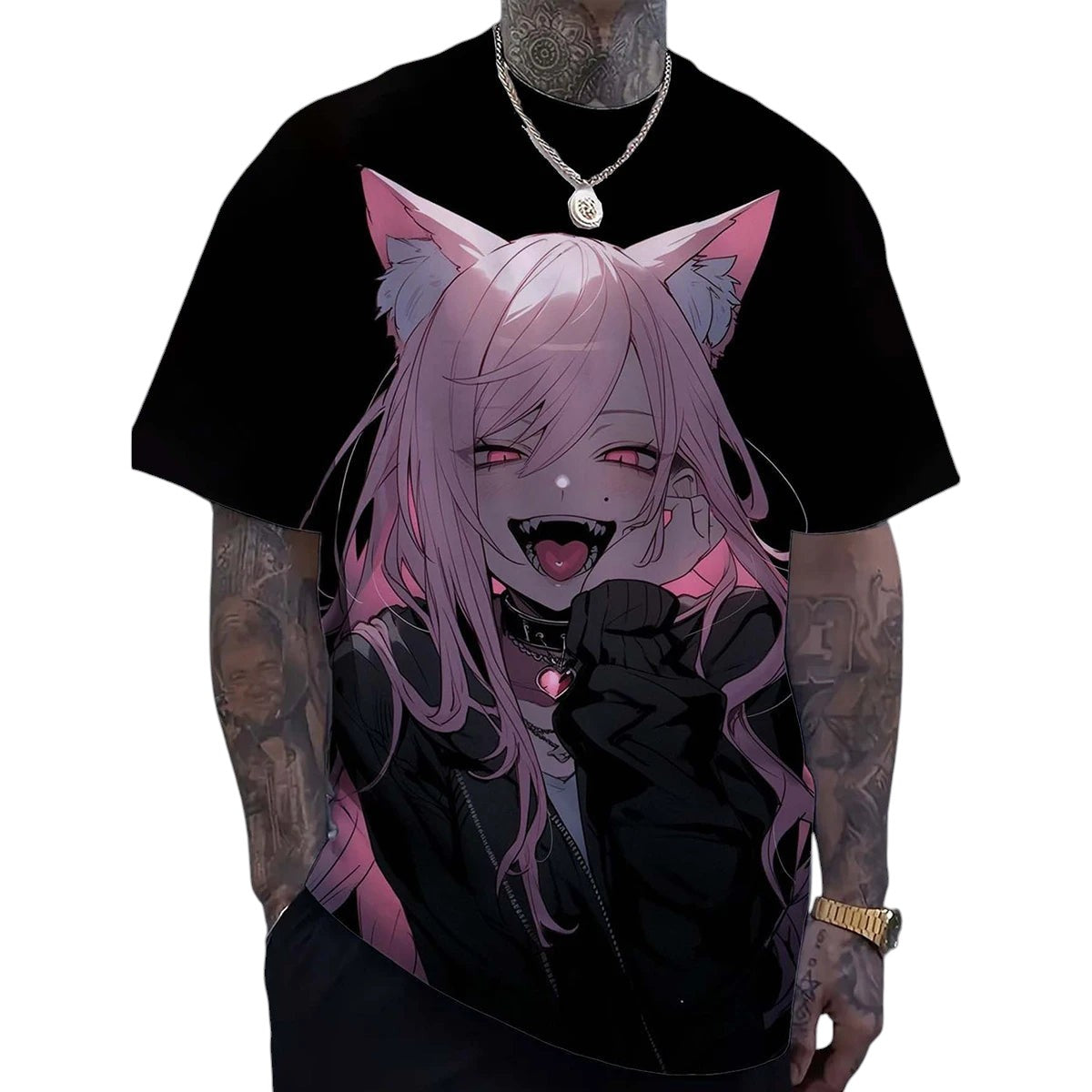 Anime Character Graphic T Shirt TX112227