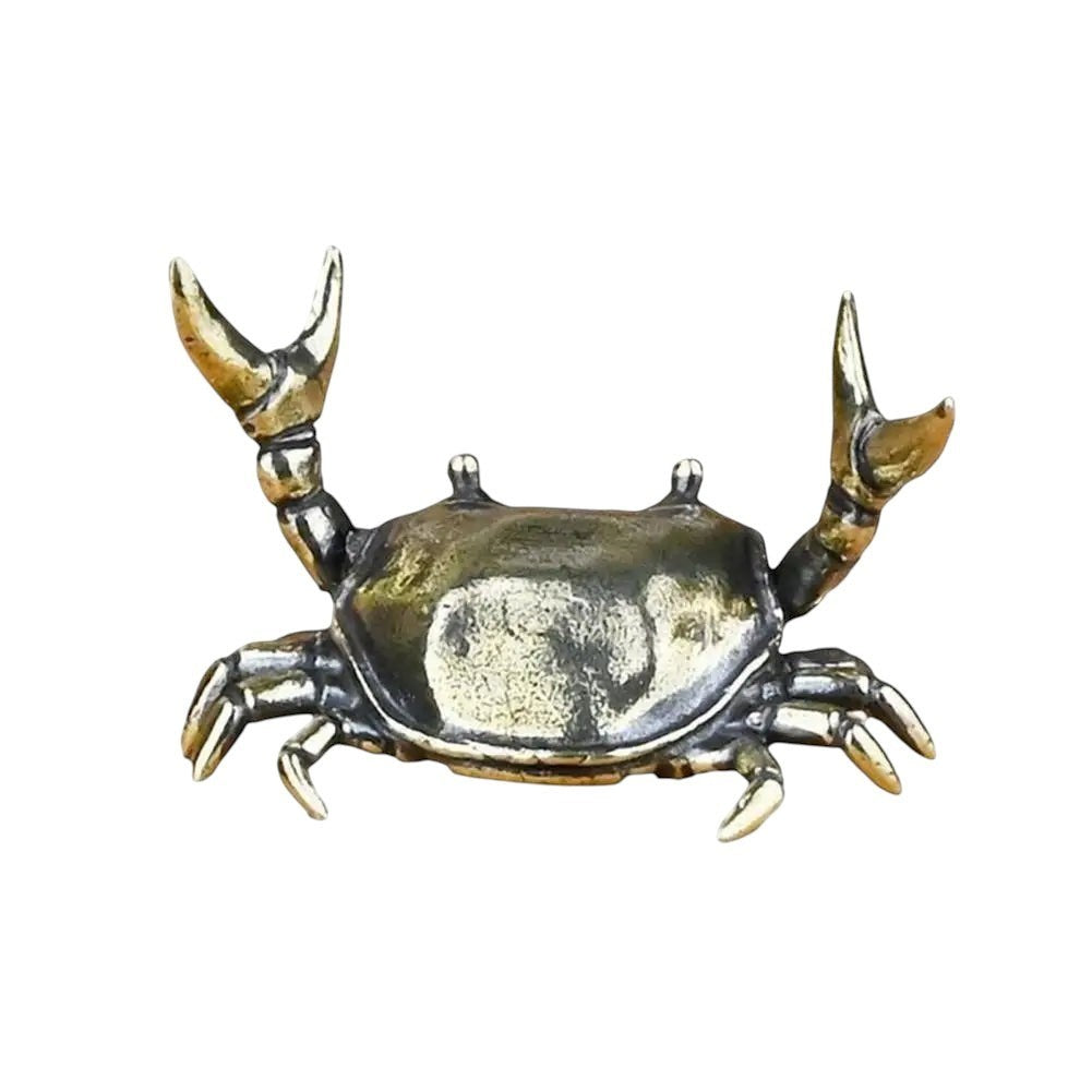 Decorative Brass Crab Bronze