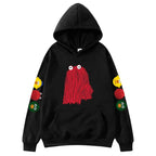 Comfort Character Graphic Hoodie Black