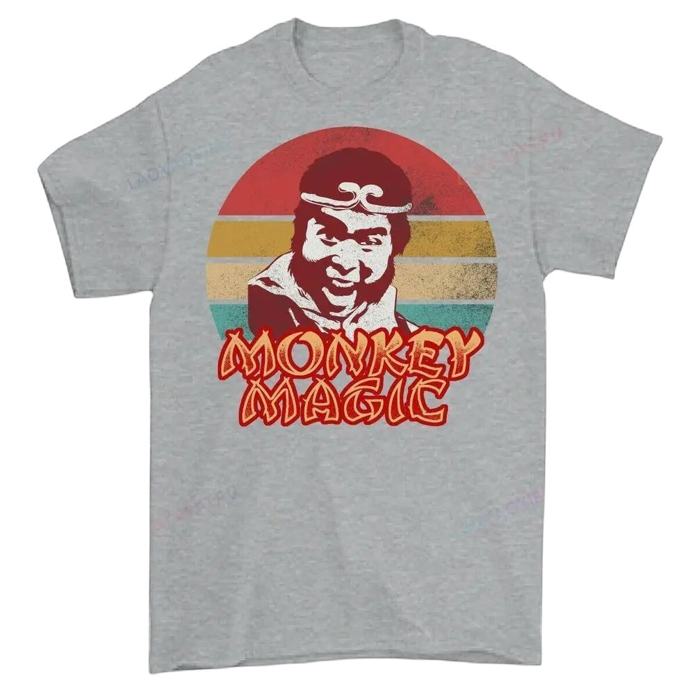 Monkey Magic Graphic T Shirt 300208HE-gary