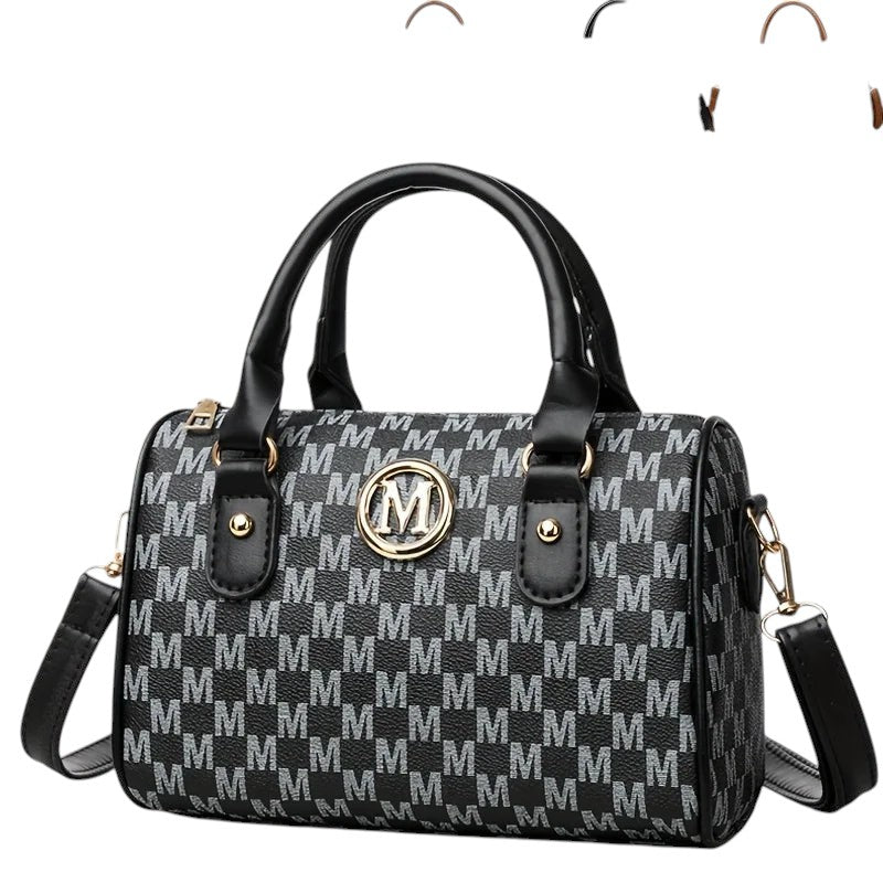Monogram Barrel Handbag