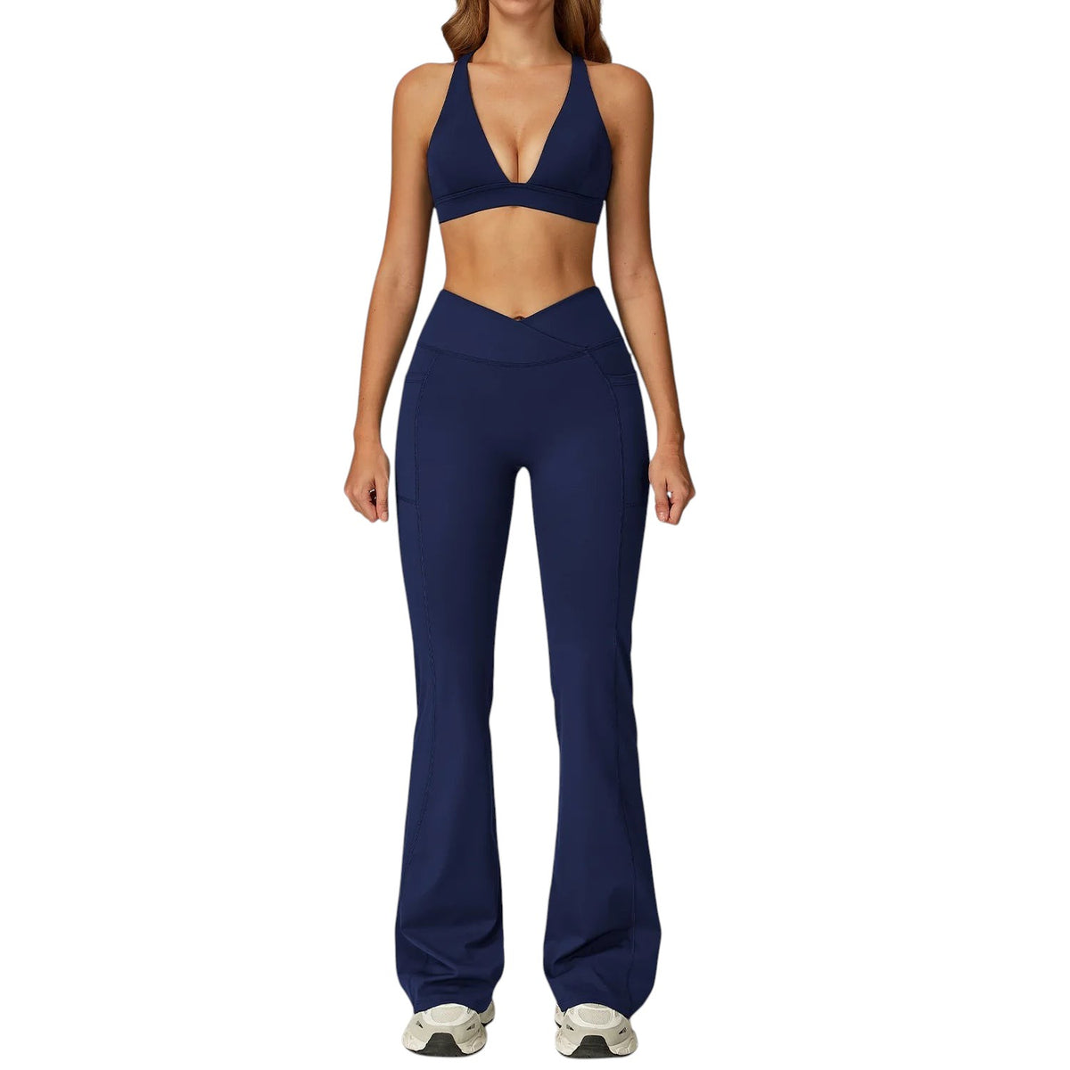 Athletic Two piece Flare Leggings
