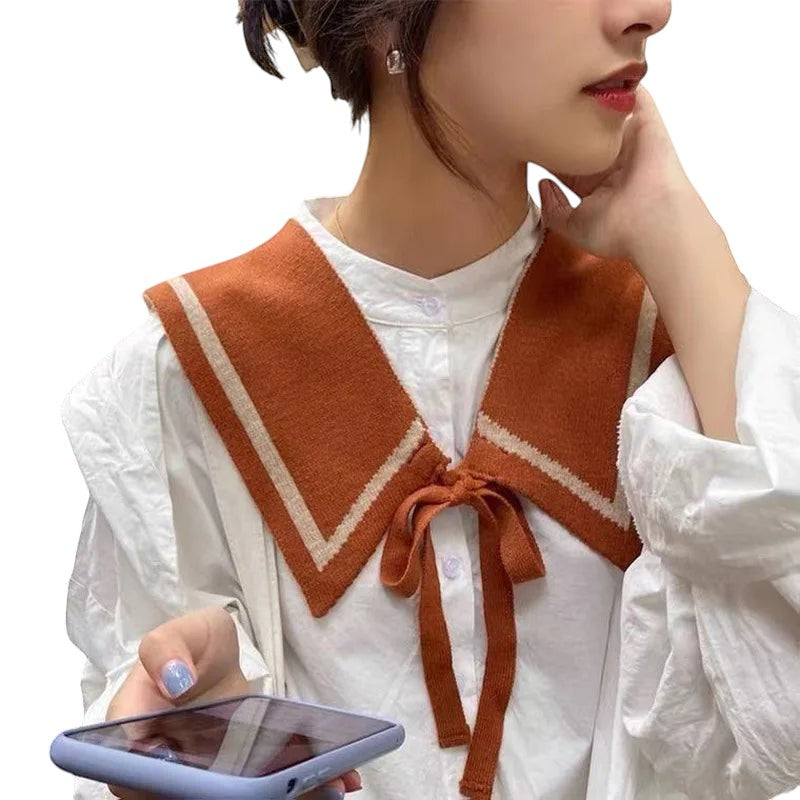Knit Sailor Collar