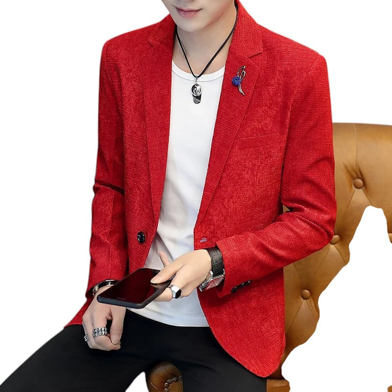 Textured Blazer Jacket