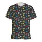 Retro Video Game T Shirt Graphic