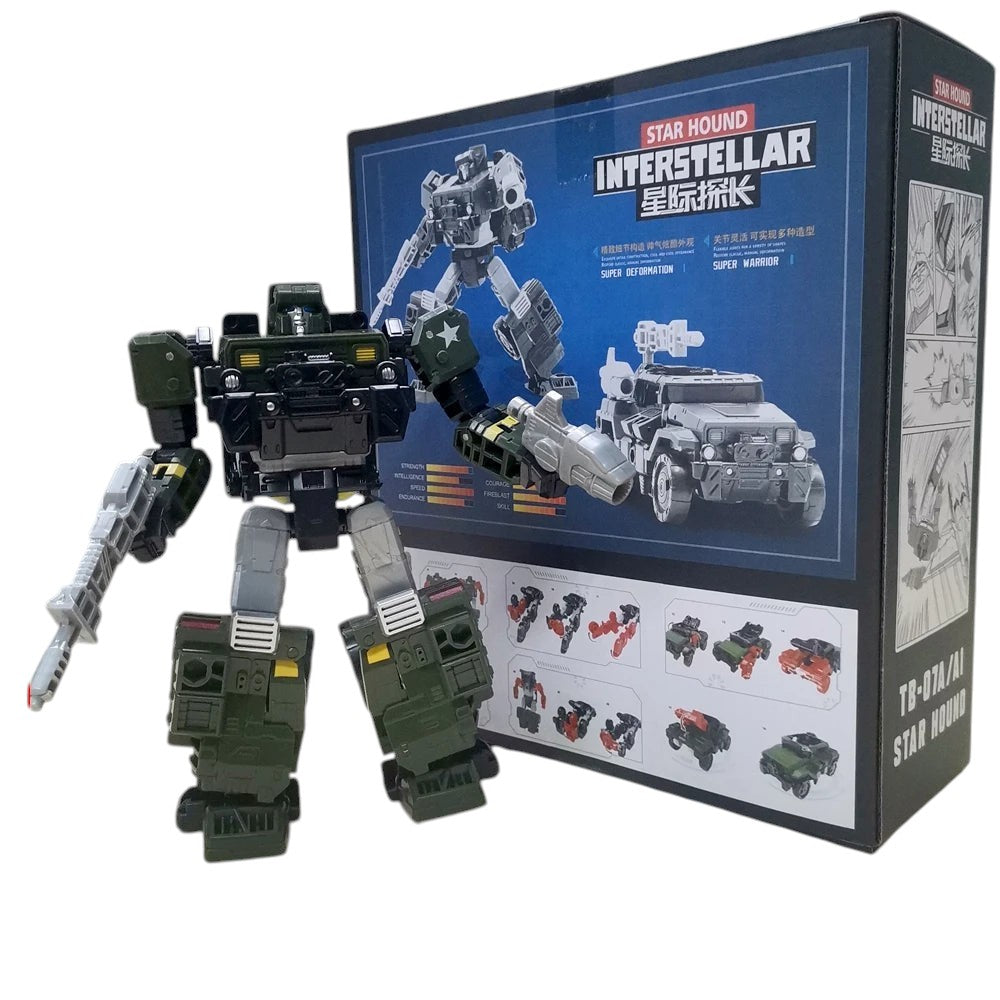 Transforming Robot Action TB07A With BOX