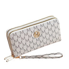 Double Zip Wristlet Wallet