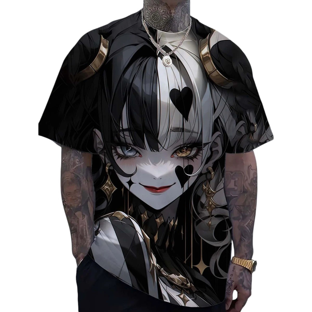 Anime Character Graphic T Shirt TX112231