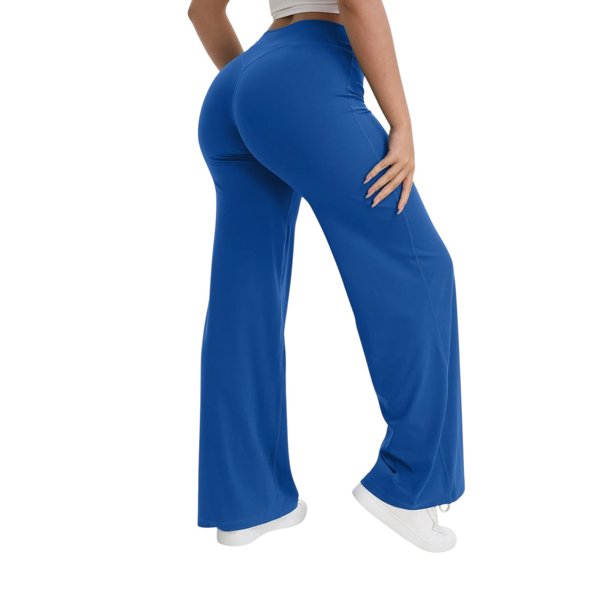 Comfort Wide Leg Pants Wide Leg Deep Sea Blue