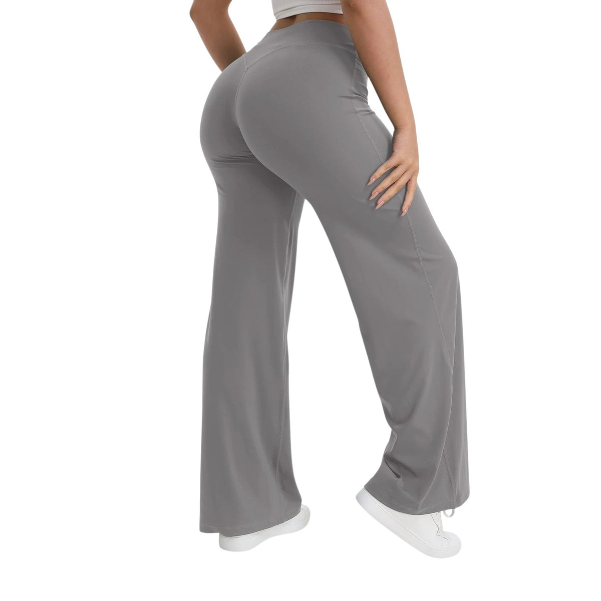 Comfort Wide Leg Pants Wide Leg Advanced Gray