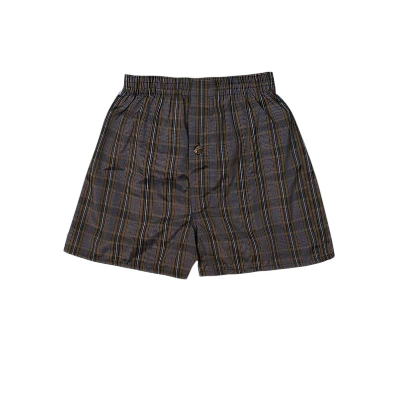 Plaid Woven Boxer