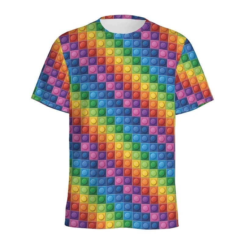 Retro Video Game T Shirt Graphic Tshirt-ZXA52724