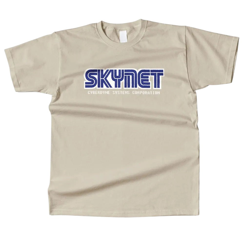 Skynet Cyberdyne Systems T Shirt Beige