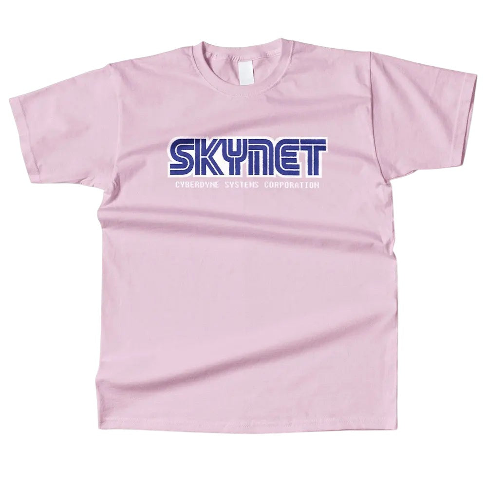 Skynet Cyberdyne Systems T Shirt Pink