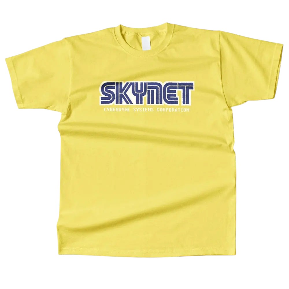 Skynet Cyberdyne Systems T Shirt Yellow