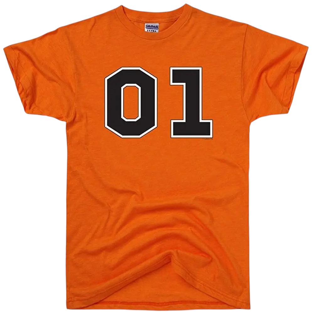 Short Sleeve Graphic T Shirt Orange