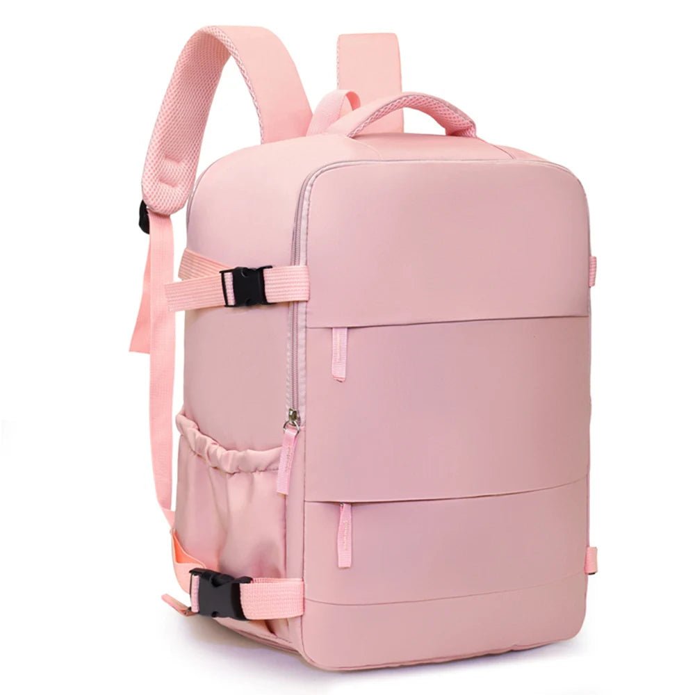 Compact Travel Backpack with Clamshell Opening Fen-Fuse
