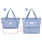 Expandable Foldable Nylon Travel Tote