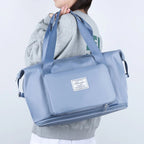 Expandable Foldable Nylon Travel Tote