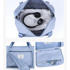 Expandable Foldable Nylon Travel Tote