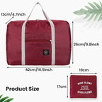 Foldable Polyester Travel Duffel Bag
