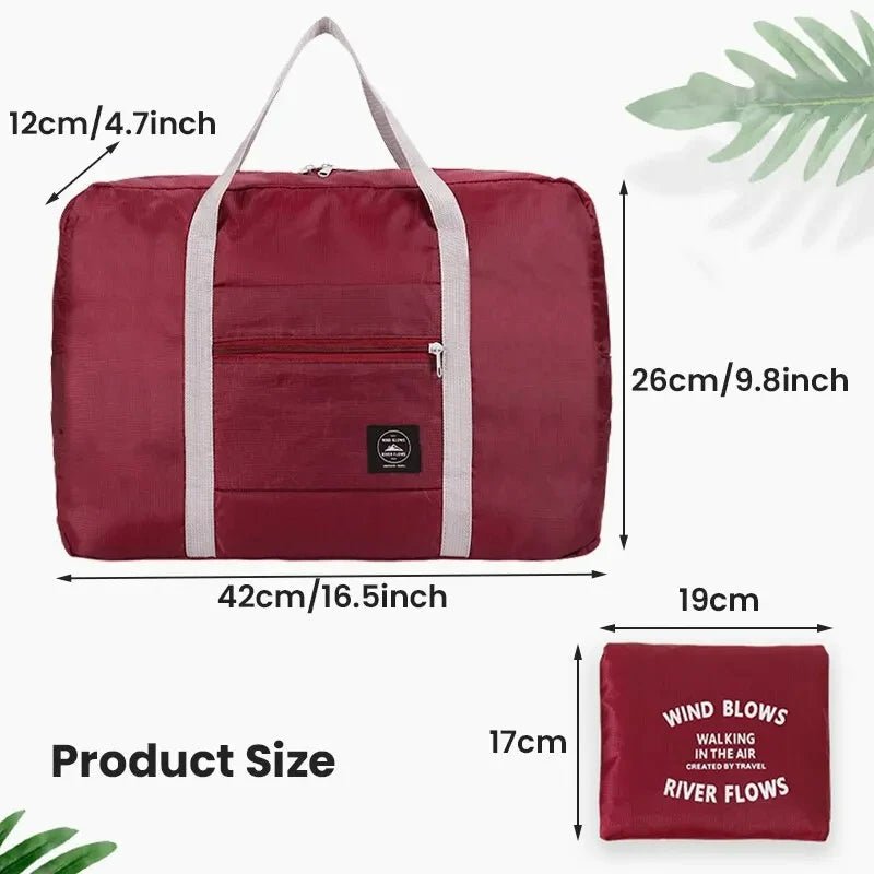 Foldable Polyester Travel Duffel Bag