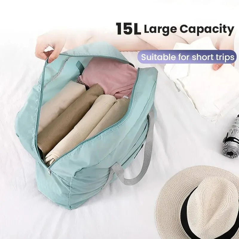 Foldable Polyester Travel Duffel Bag