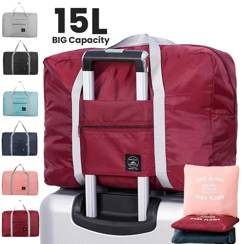 Foldable Polyester Travel Duffel Bag