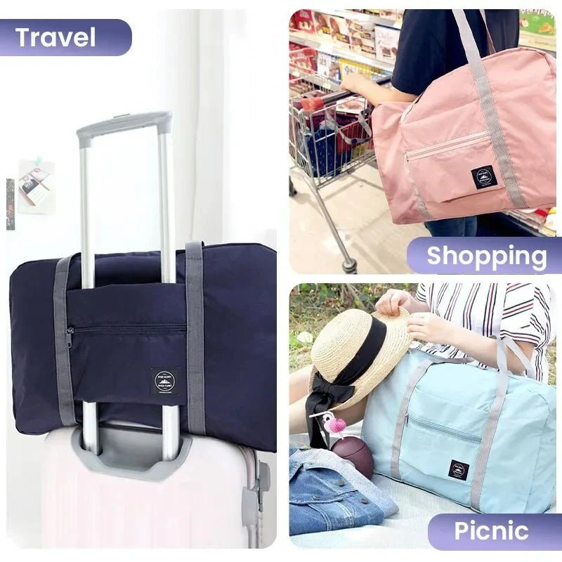 Foldable Polyester Travel Duffel Bag