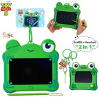 Frog-Shaped Erasable LCD Drawing Tablet