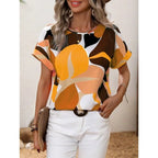 Geometry Pattern For T Shirt Short Sleeve