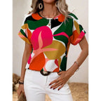 Geometry Pattern For T Shirt Short Sleeve
