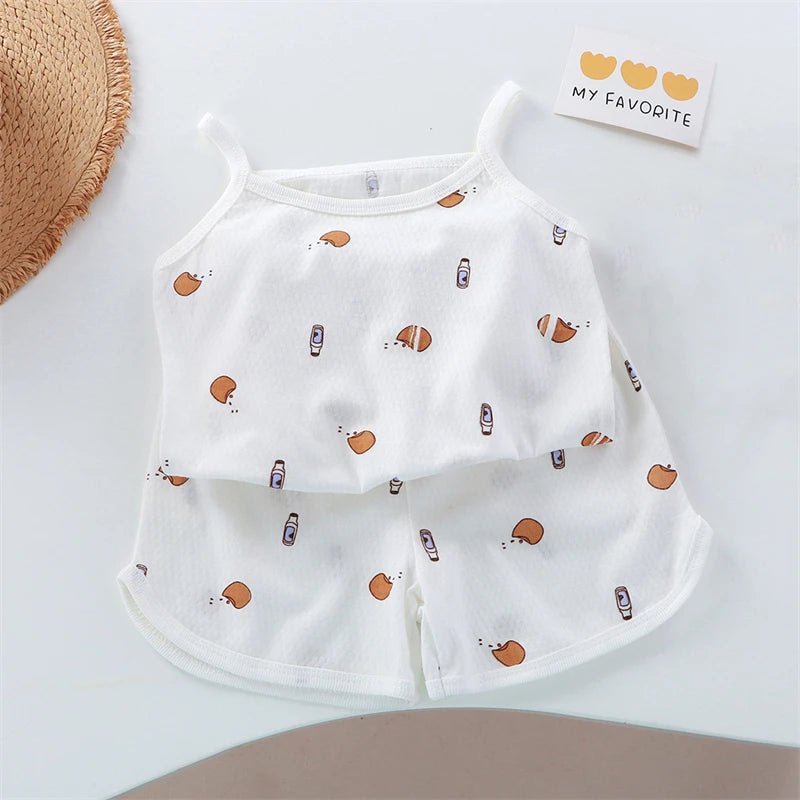 Girls Floral Piece Apple