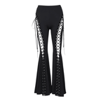 Goth Dark Grunge Streetwear Pants High Waisted Slim Fit 2506-Y24009
