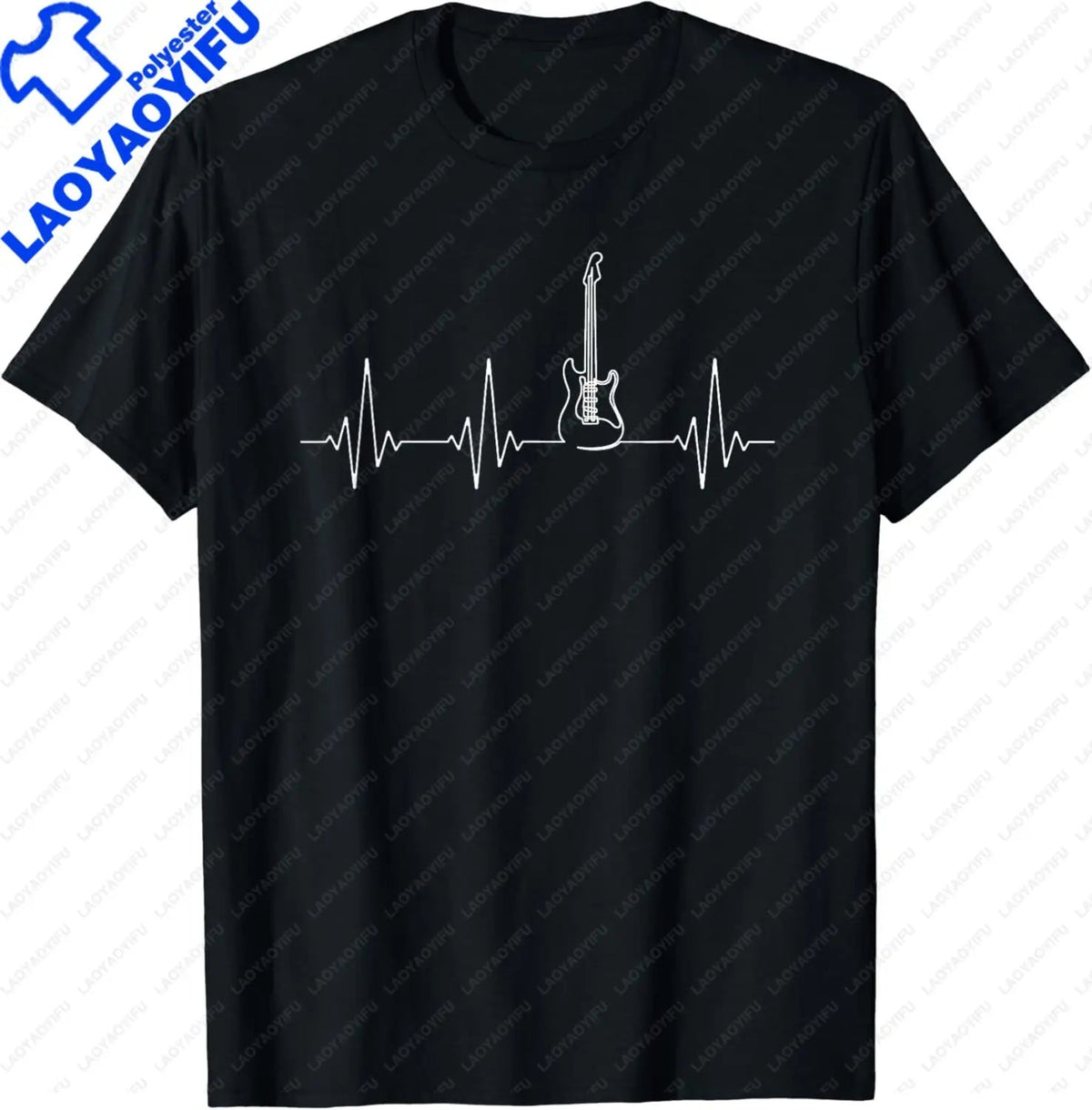 Guitar Heartbeat T Shirt xd6652350