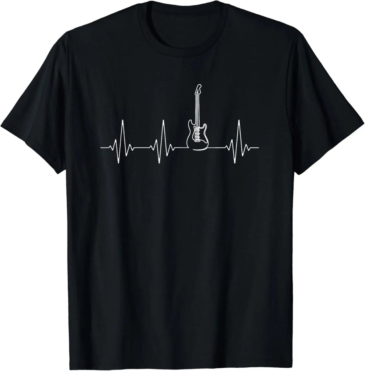 Guitar Heartbeat T Shirt