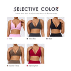 Hearuisavy Push Up Sports Bra Top Knit