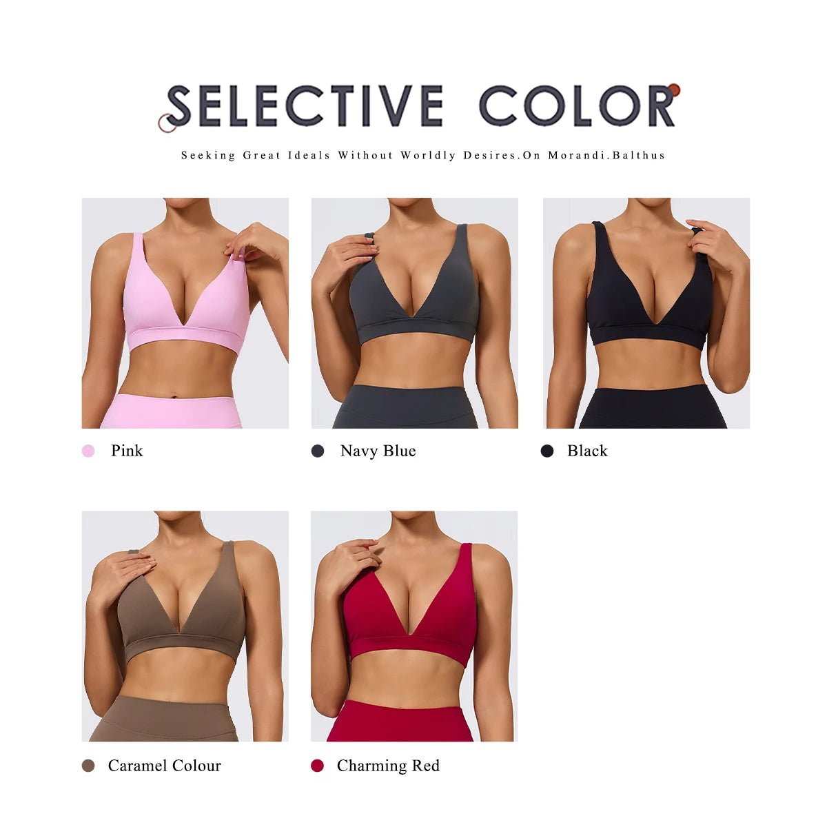 Hearuisavy Push Up Sports Bra Top Knit
