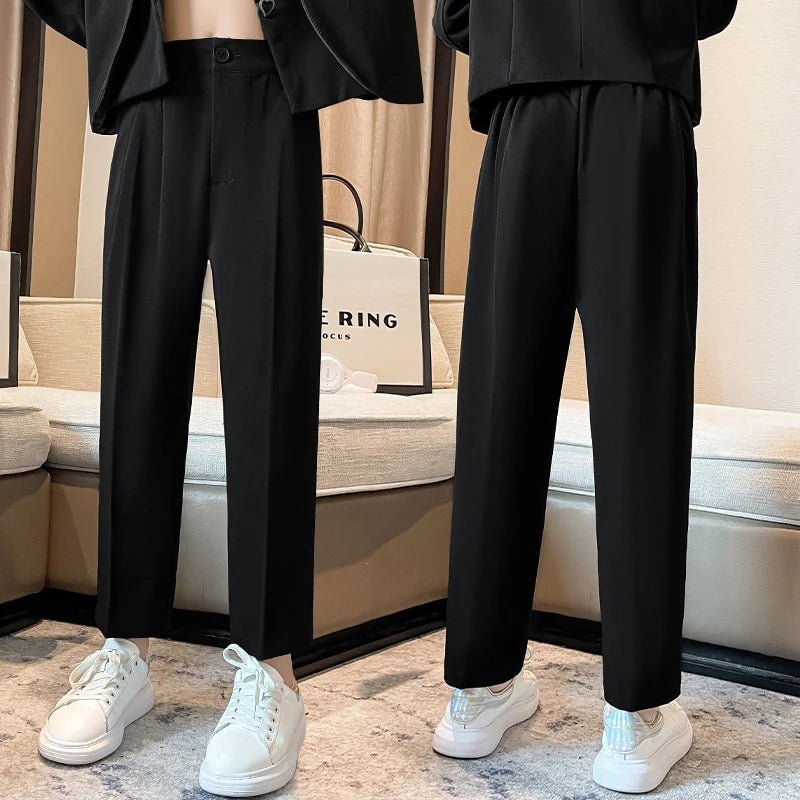 High waist Black Formal Pants High Waisted