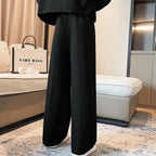 High waist Black Formal Pants High Waisted