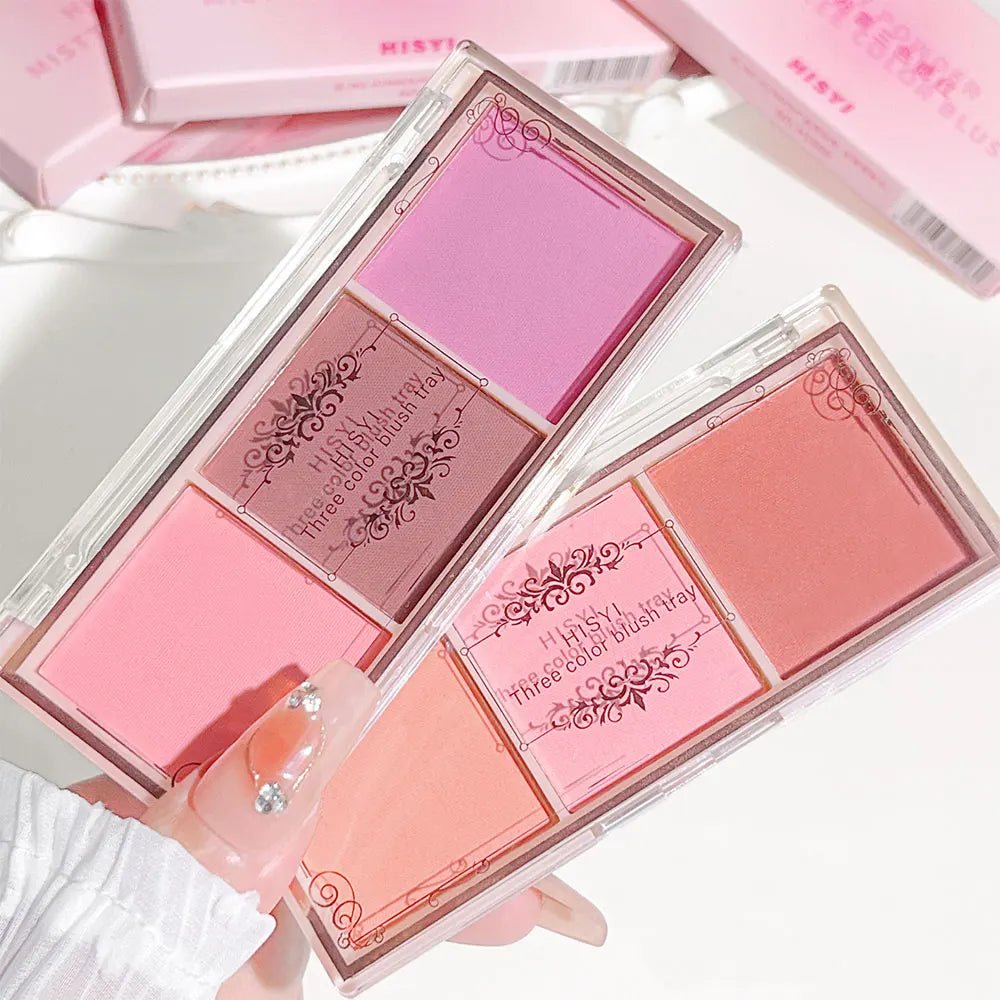 HISYI Three Color Nude Matte Blush